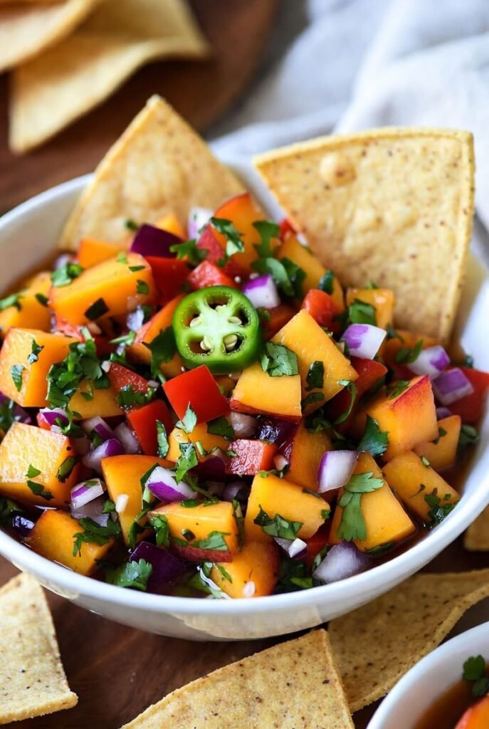 Fresh Peach Salsa