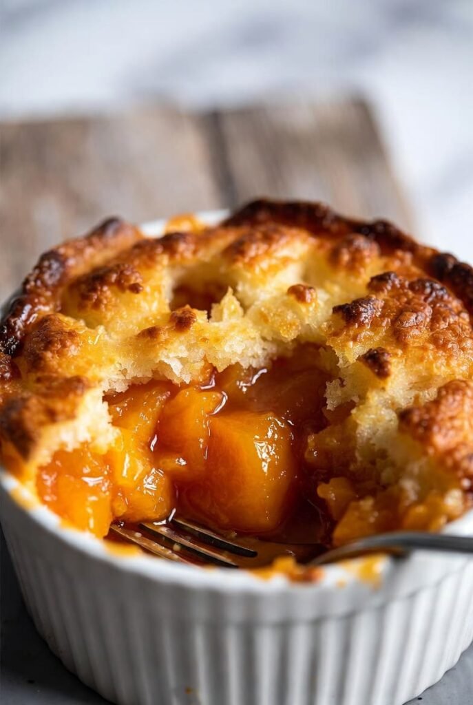 Gluten-Free Fresh Peach Cobbler