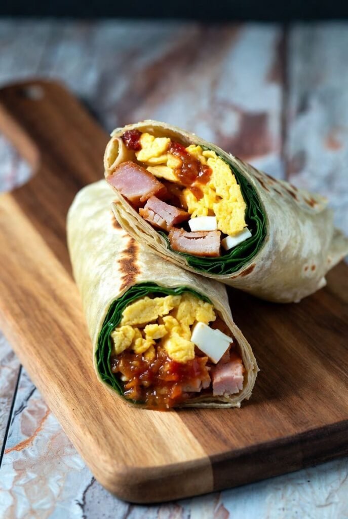 Lean Turkey Bacon Breakfast Wrap