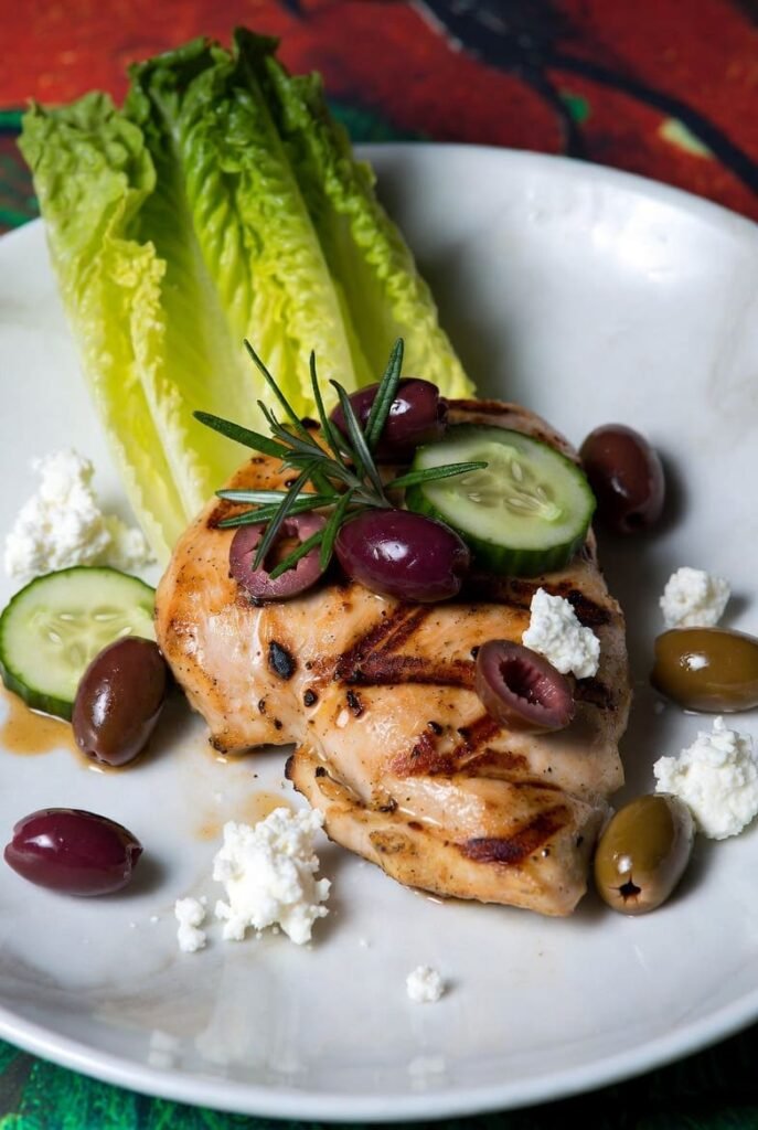 Mediterranean Chicken Caesar Salad