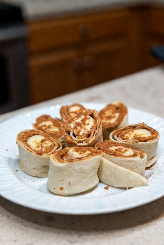 Peanut Butter Banana Roll-Ups