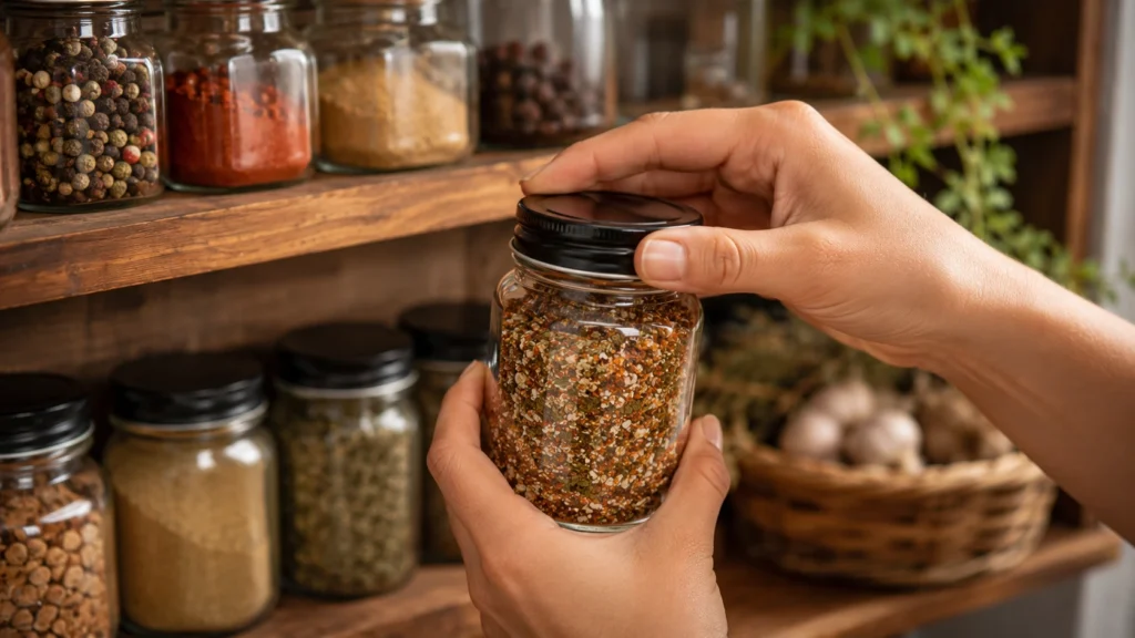 Proper Seasoning Storage