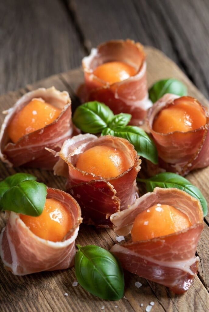 Prosciutto Melon Balls
