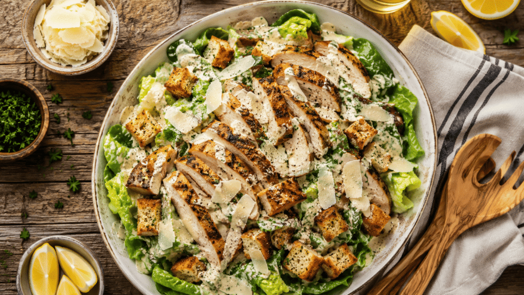 chicken ceasar salad