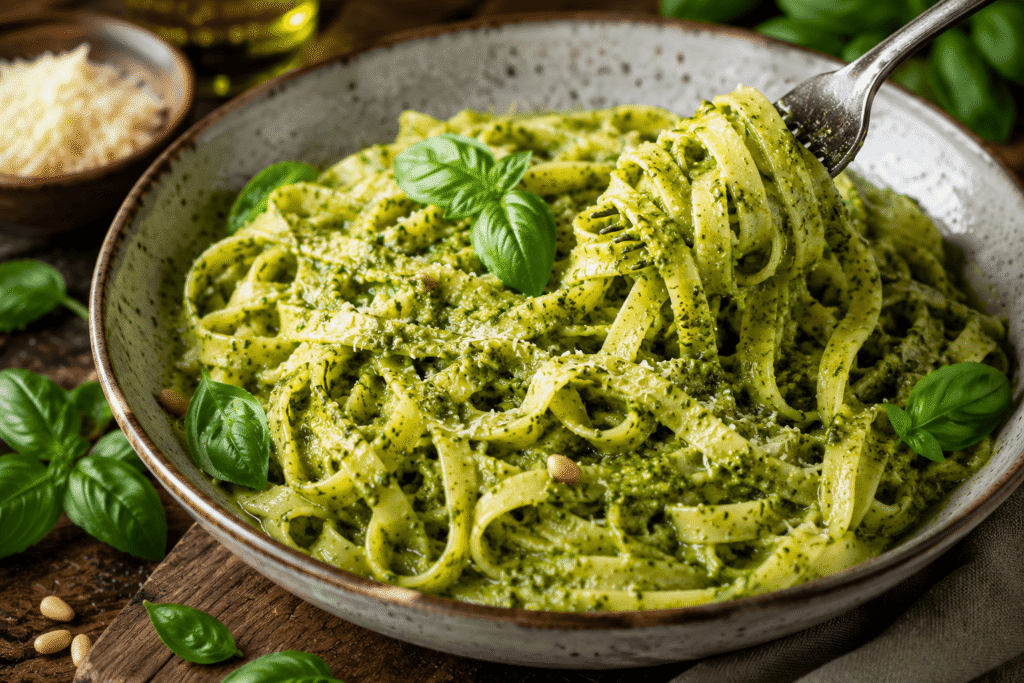 creamy pesto sauce