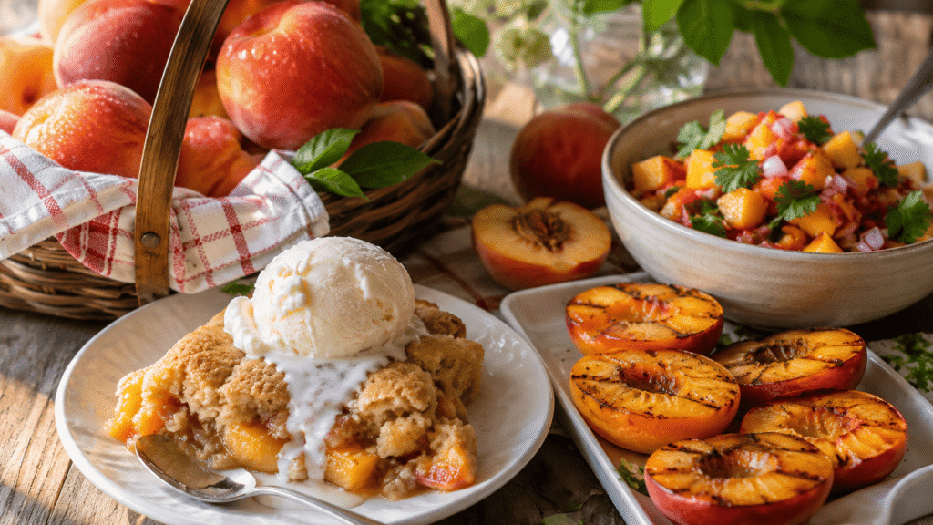 fresh peach recipes