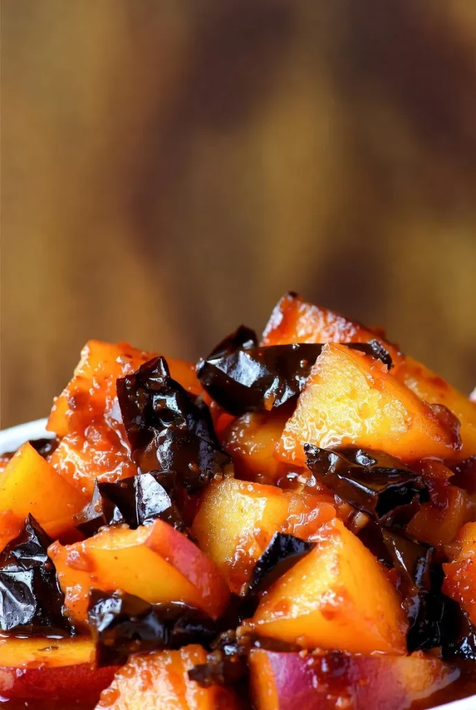 Smoky Chipotle Peach Salsa