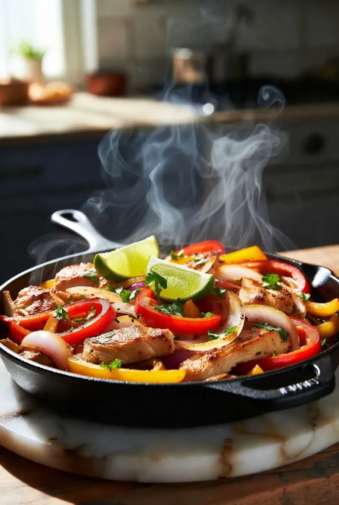 One-Pan Chicken Fajitas
