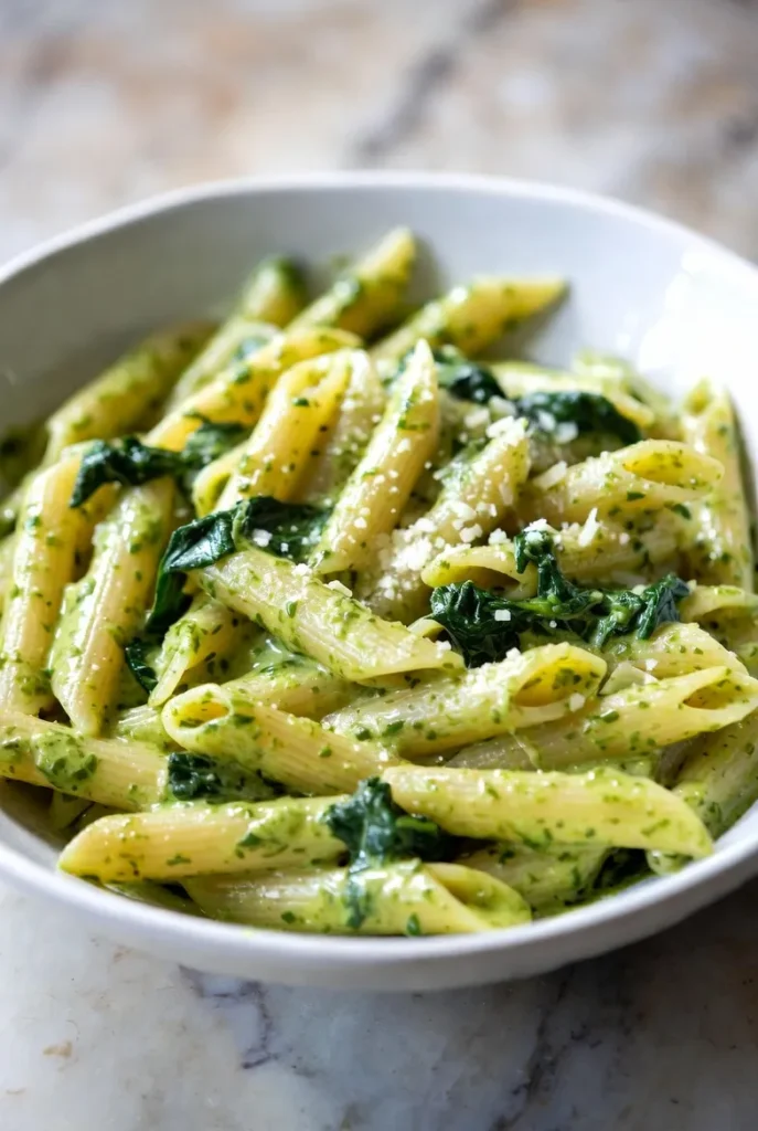 Spinach Creamy Pesto Sauce