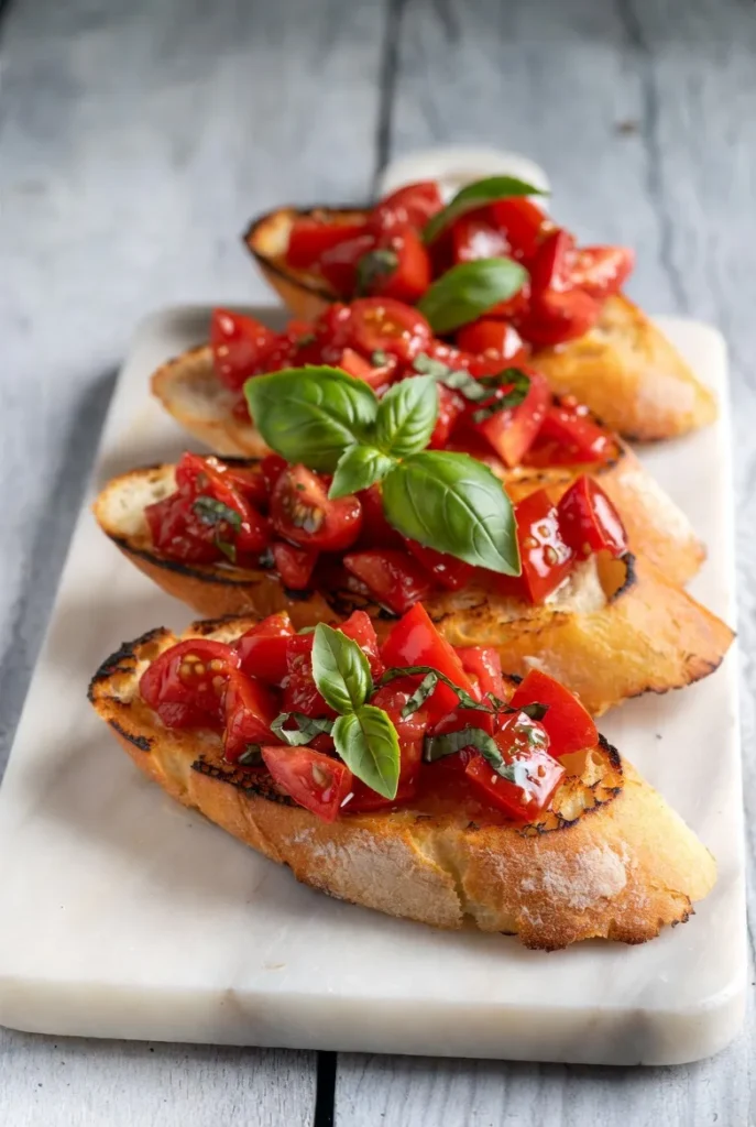 Classic Tomato Bruschetta