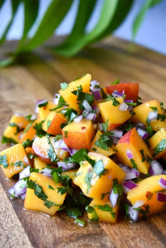  Mango Peach Salsa