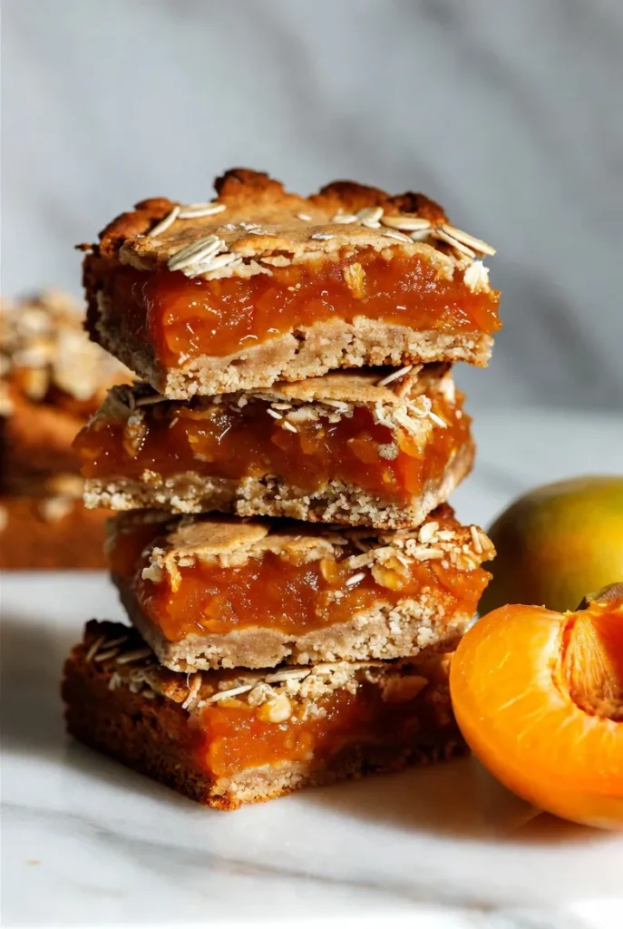 Apricot Oat Bars