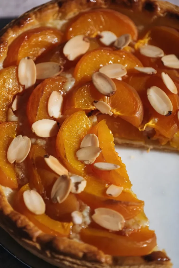 Easy Apricot Almond Tart