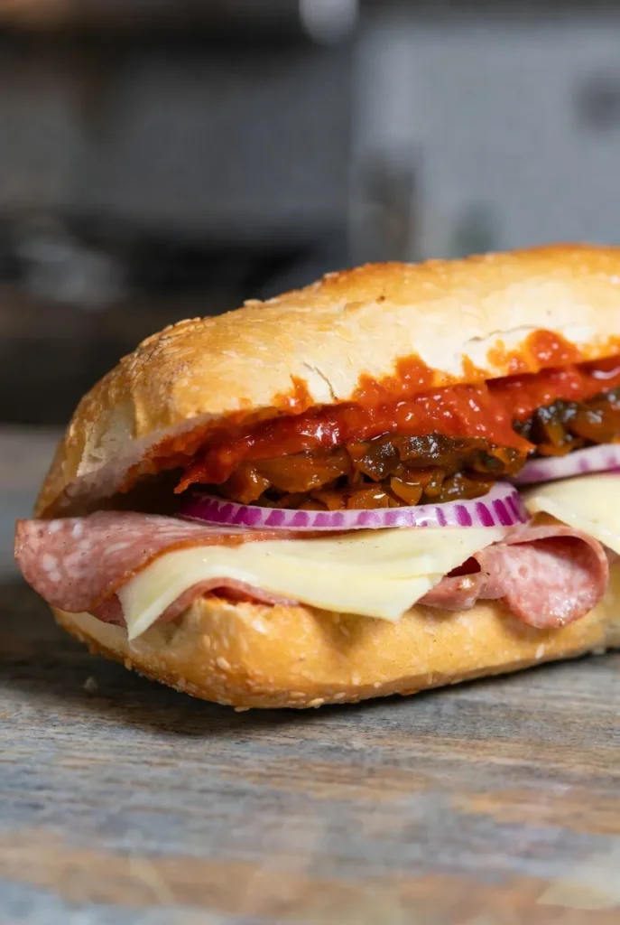 Classic Spicy Italian Knuckle Sandwich