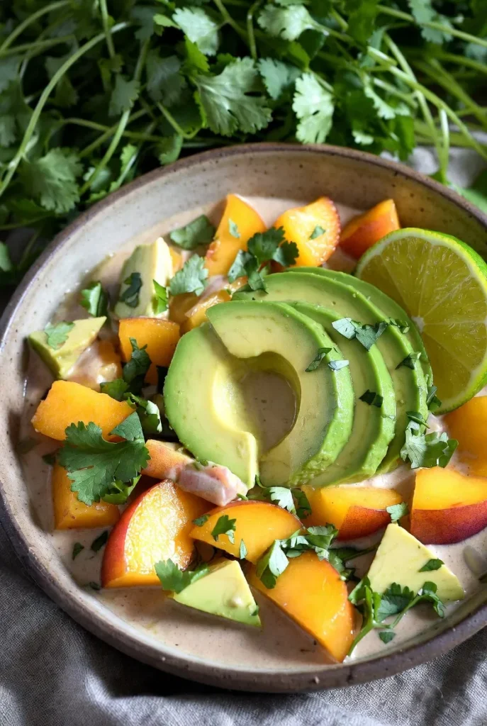  Avocado Peach Salsa