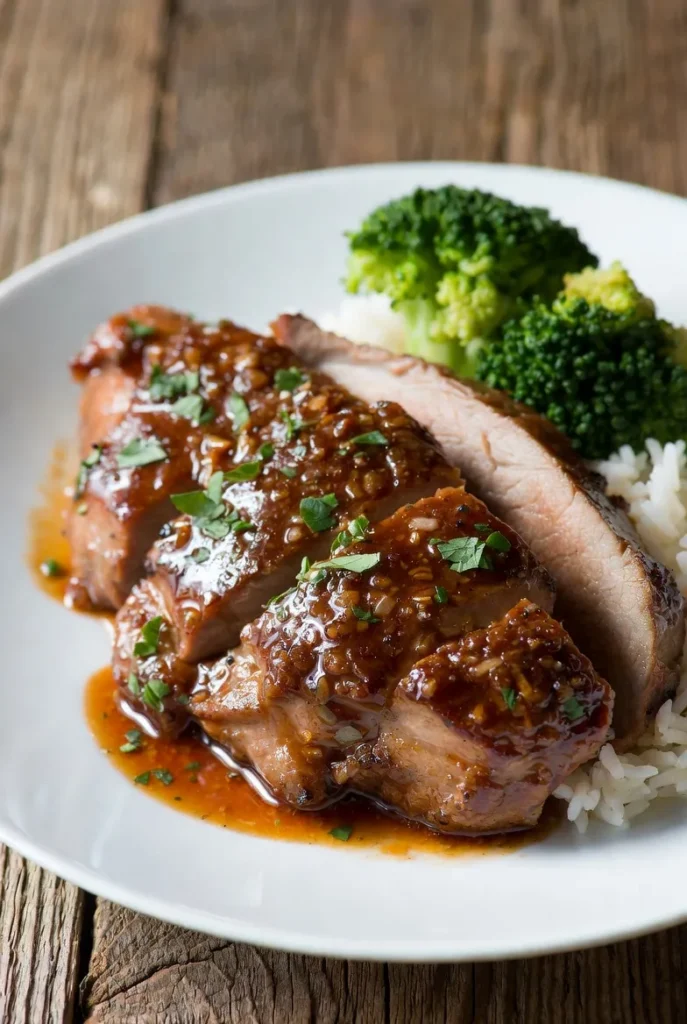 Classic Honey Garlic Pork Tenderloin