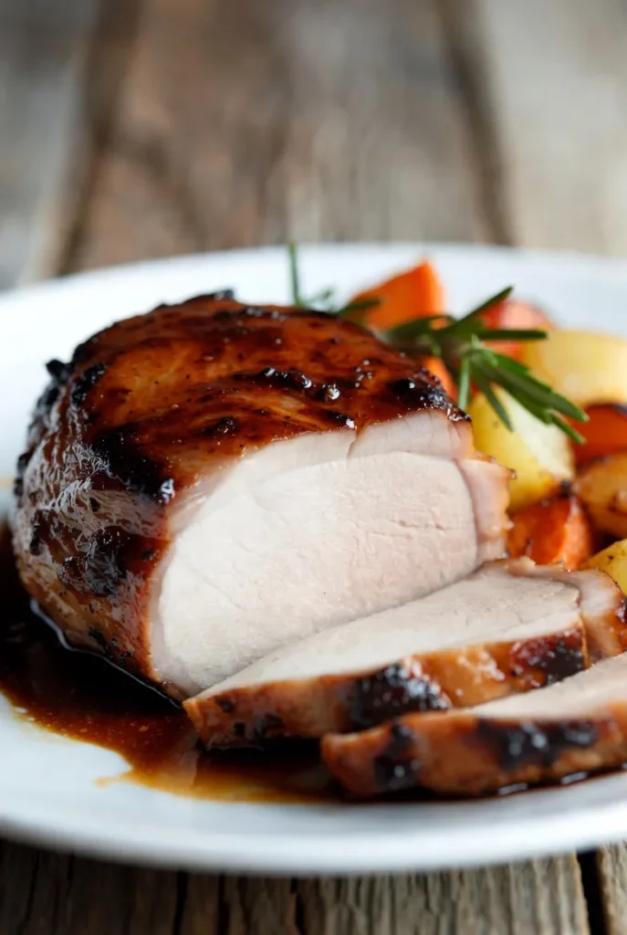 Balsamic Glazed Pork Tenderloin