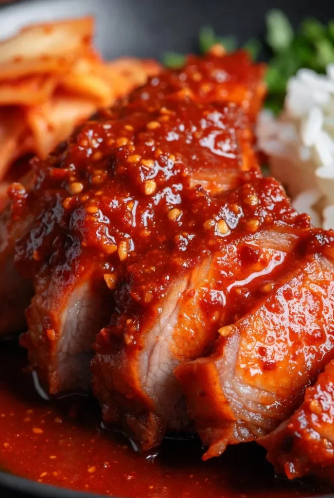Spicy Korean-Inspired Pork Tenderloin
