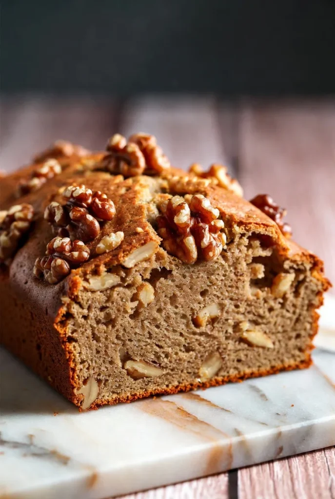 Spiced Zucchini Bread with Walnuts