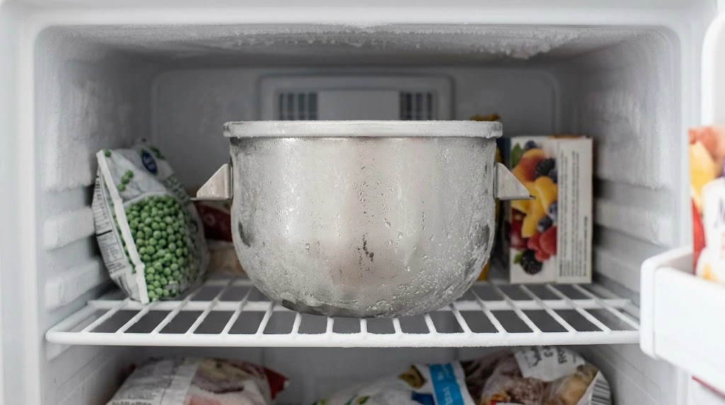 Freeze the KitchenAid Bowl