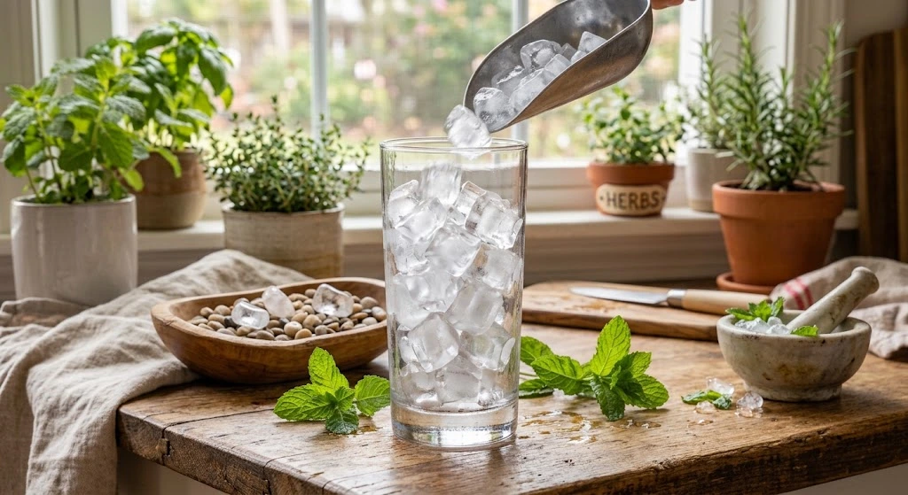 Fill the Glass With Ice