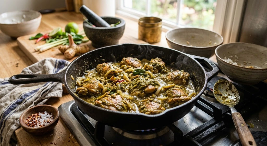 Cook the Green Curry Paste