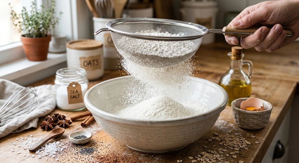Mix the Dry Ingredients