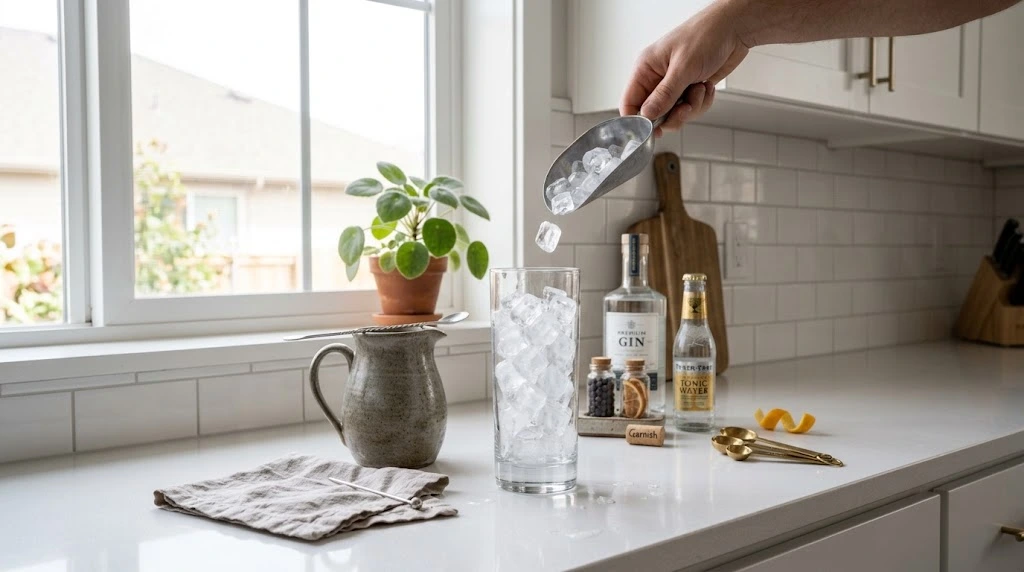 Fill the Glass With Ice