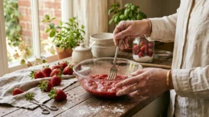 Mash the Strawberries