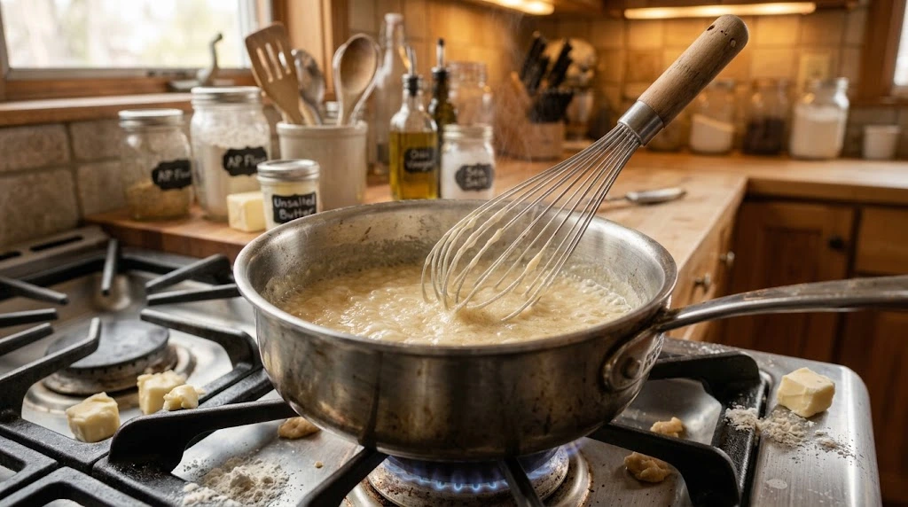 Make the Butter and Flour Base