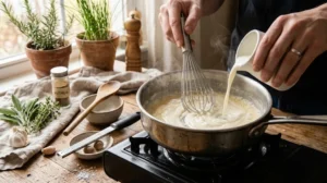 Whisk in the Milk